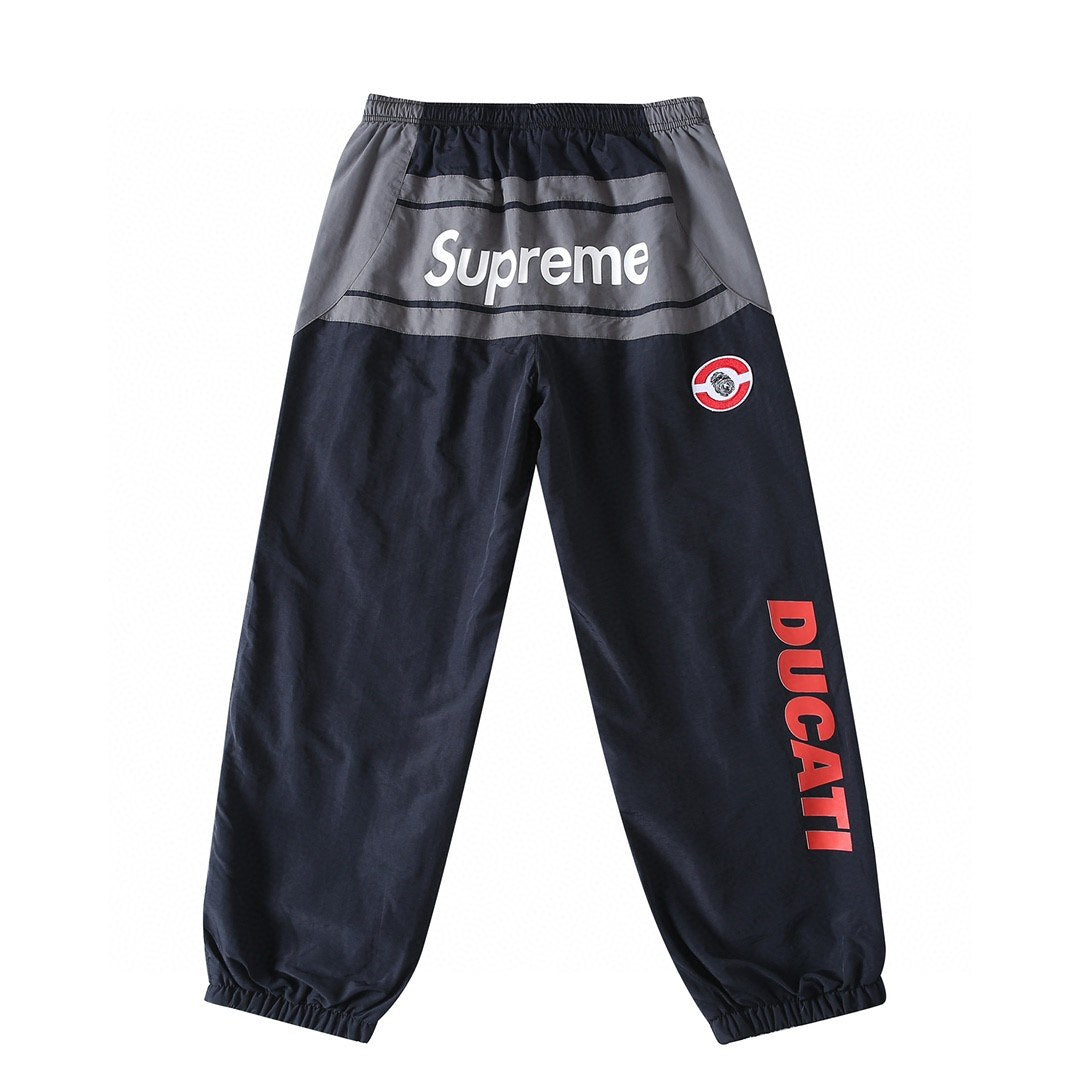 Supreme Racing Logo Track Pants