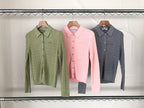 Lacoste Women's Pastel Cable-Knit Button Cardigan