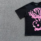 Graphic Tee Black Pink