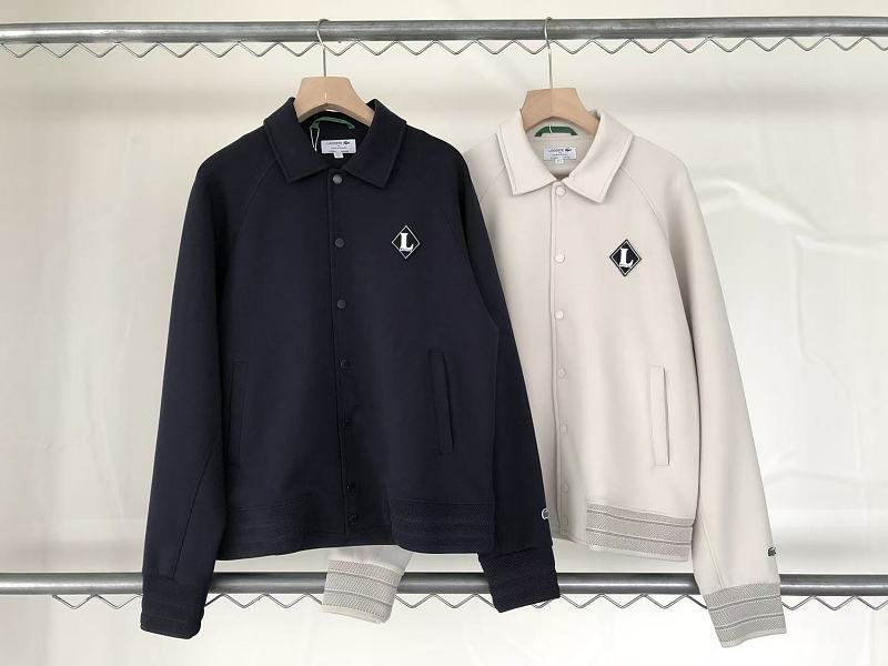 Lacoste Emblem Button-Up Jacket