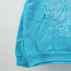 Sp5Der Punk V2 Hoodie Cyan