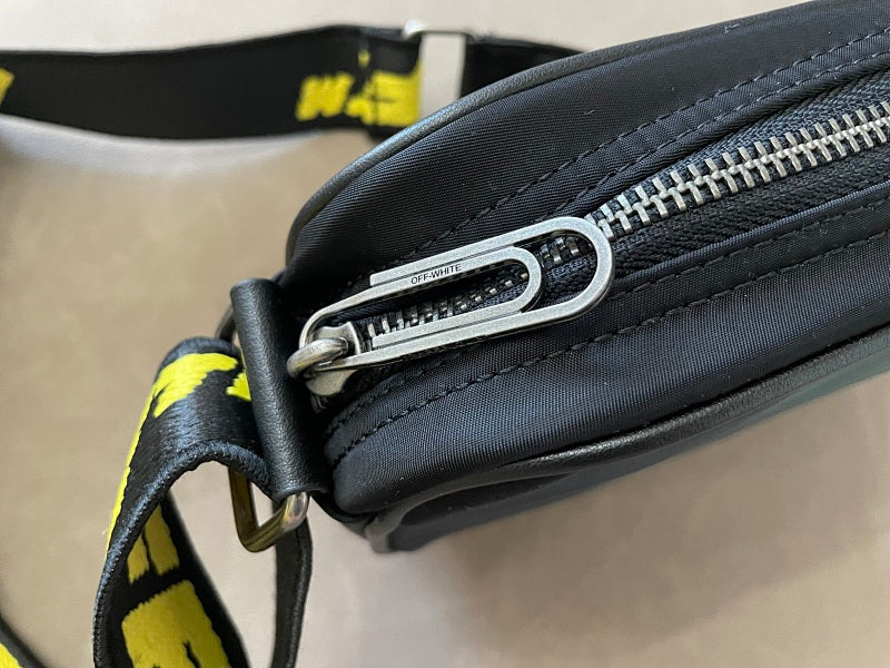Off-White Crossbody Bag - Black/Yellow