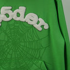 Sp5Der Web Hoodie Green
