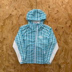 Mertra Zip Up - Blue Checkered