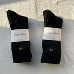 CK Combed Cotton Crew Socks Two Pack