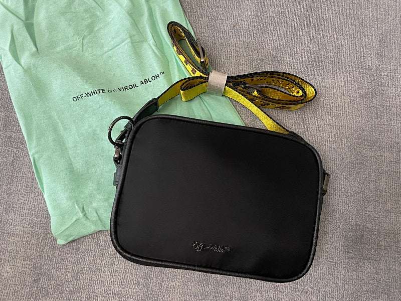 Off-White Crossbody Bag - Black/Yellow