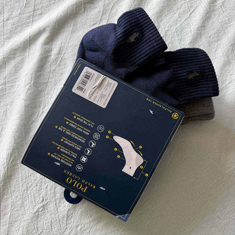 Polo Ralph Lauren Crew Socks 6-Pack