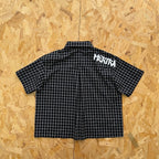 Mertra Plaid Shirt - Black