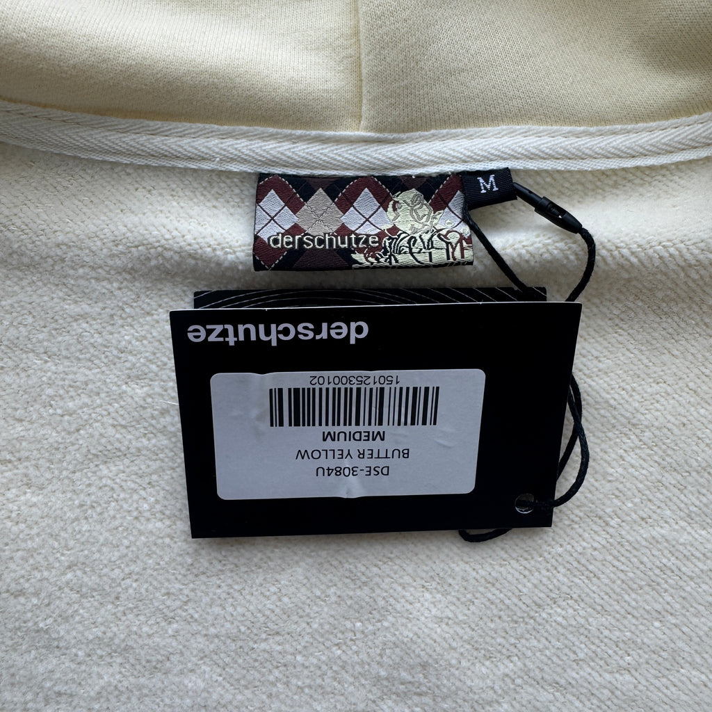 Derschutze Garden of Eden Zip Up - Cream