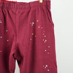 Sp5Der Logo Sweatpant Maroon