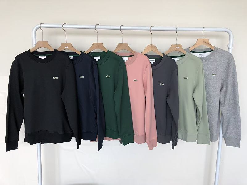 Lacoste Multi-Color Crewneck Sweater