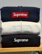 Supreme Paint Splatter Zip Hoodie