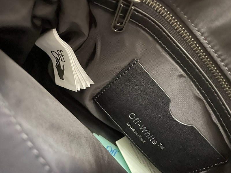 Off-White Crossbody/Camera Bag - Black/White/Yellow