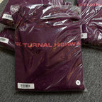 Sp5Der Nocturnal Highway Hoodie Dark Purple