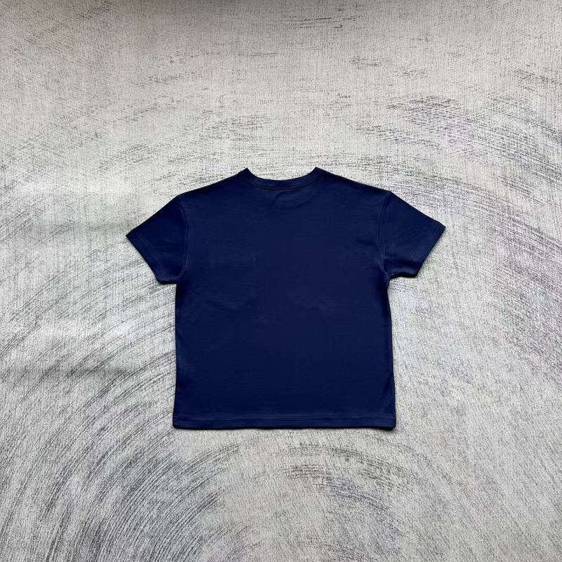 Unknown Brand Lightning Bolt Graphic Tee - Navy/Purple