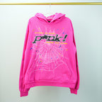Sp5der P*NK Hoodie Pink