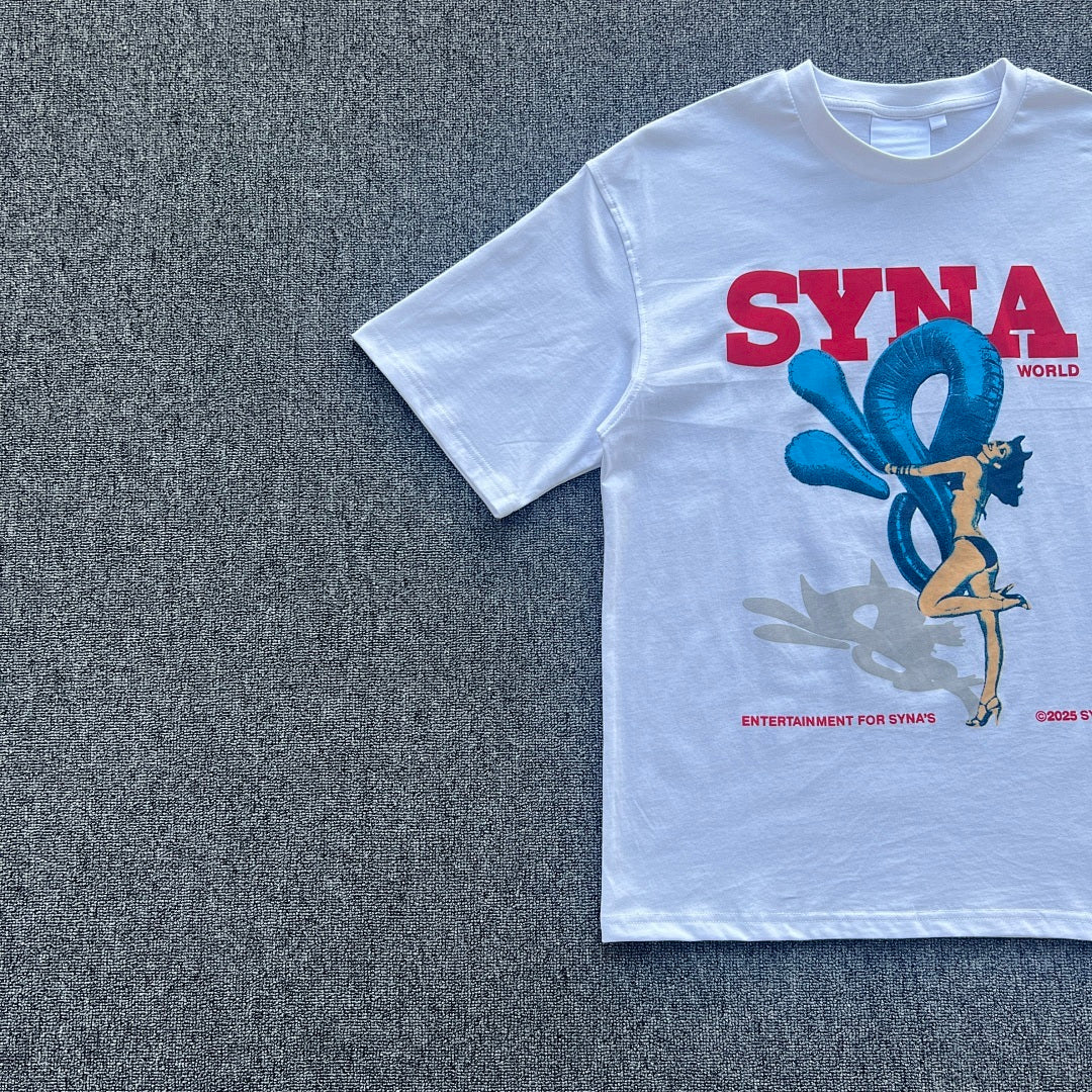 SynaWorld Tee Light Blue