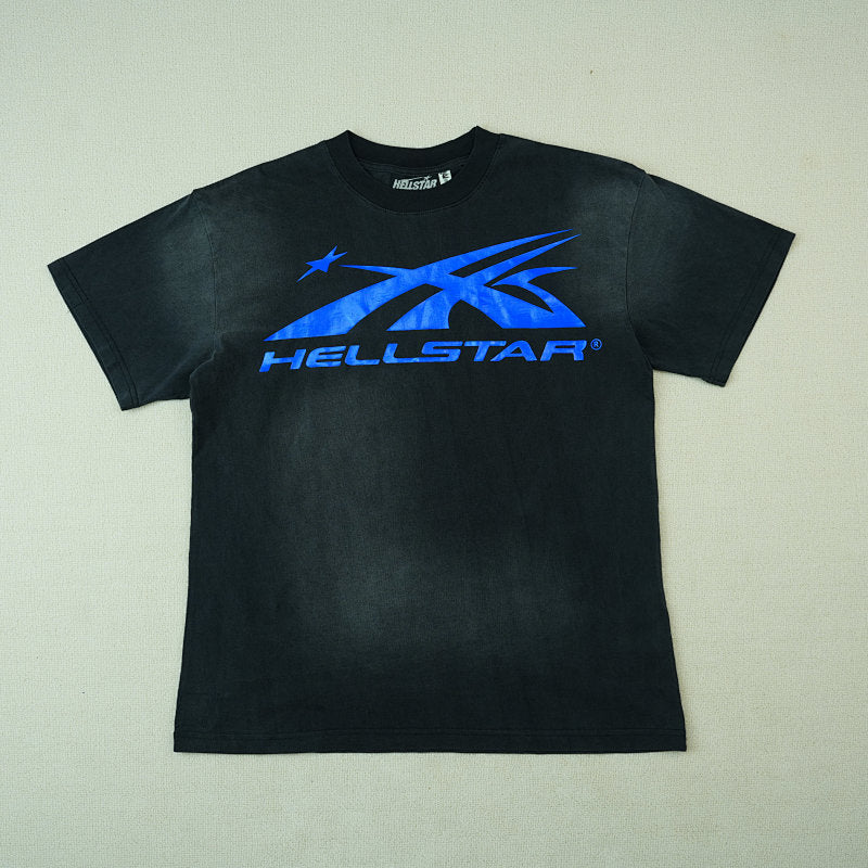 Hellstar Sports Core Logo Gel T-Shirt Royal Blue