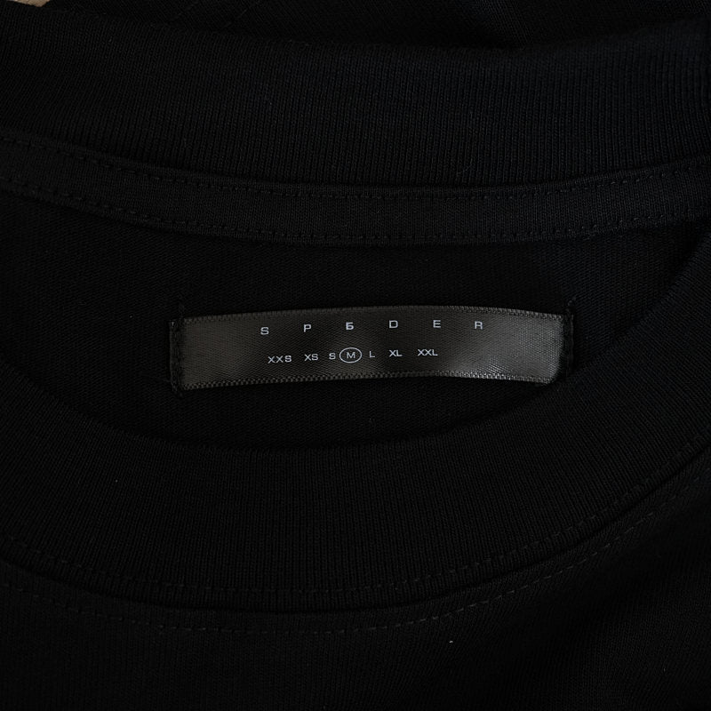 Sp5Der Oversized Reunion Tee Black
