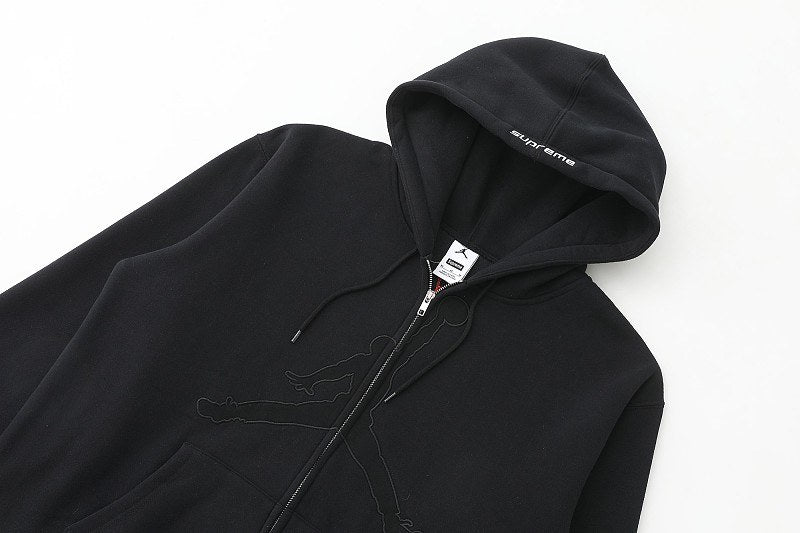 Supreme Jordan Number 23 Zip Hoodie
