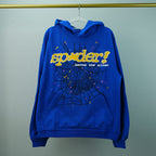 Sp5der TC Hoodie Blue