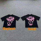 Graphic Tee Black Pink