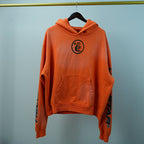 Hellstar Fire Orange Hoodie Orange Dye