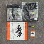Syna-World Hoodie - Black-Grey