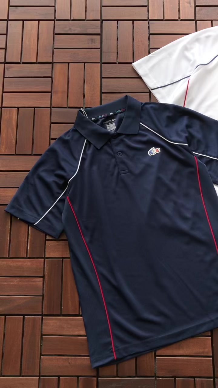 Lacoste Ultra-Dry Contrast-Trim Polo Shirt