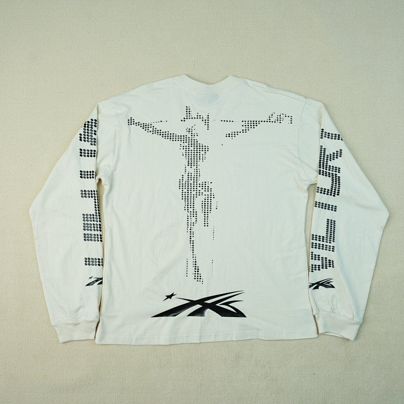 Hellstar Scoreboard L/S T-Shirt White