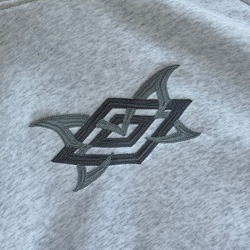 Mertra x Umbro Double Hoodie - Grey