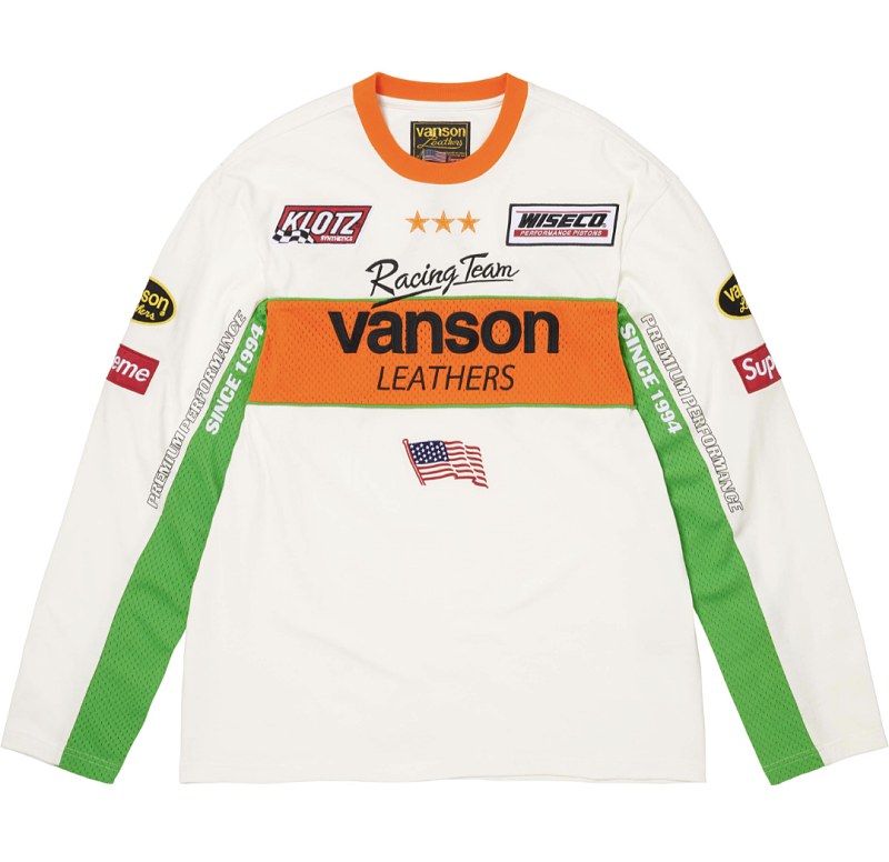 Supreme Vanson Racing Long-Sleeve Shirt
