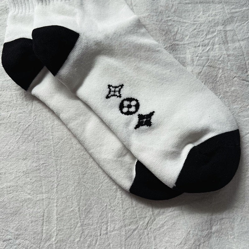 Premium Socks - White/Black