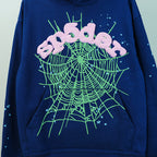 Sp5der OG Web Hoodie Navy
