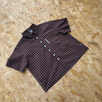 Mertra Plaid Shirt - Brown