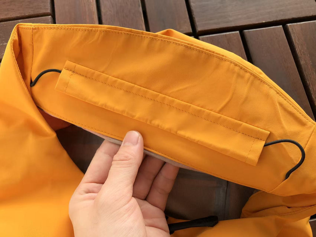Arc'teryx Yellow Hooded Jacket