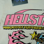 Hellstar Pixelt-Shirtwhite
