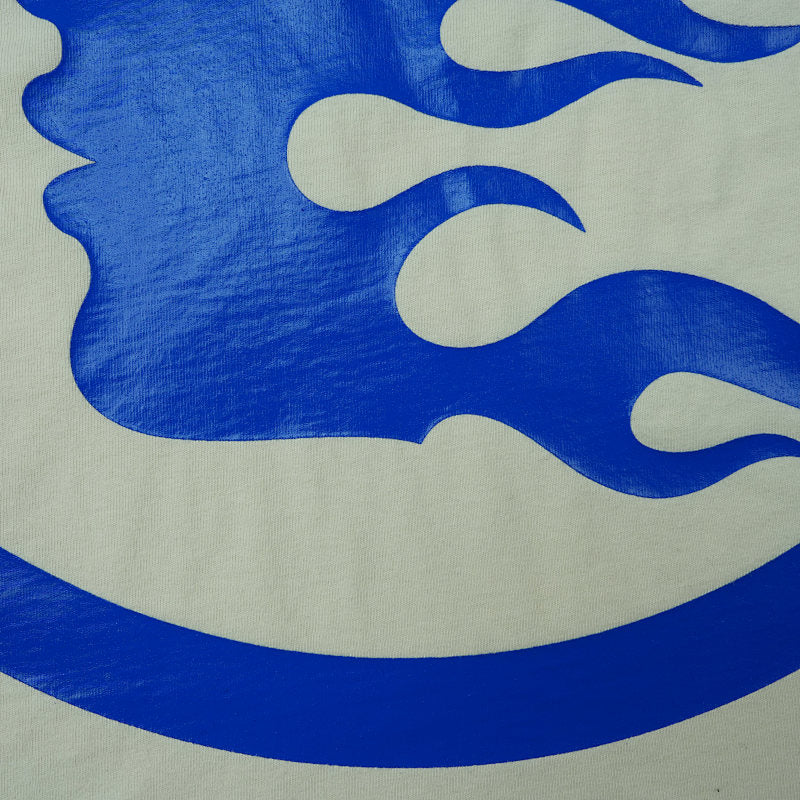 Hellstar Gel Sport Logo T-Shirt White/Blue