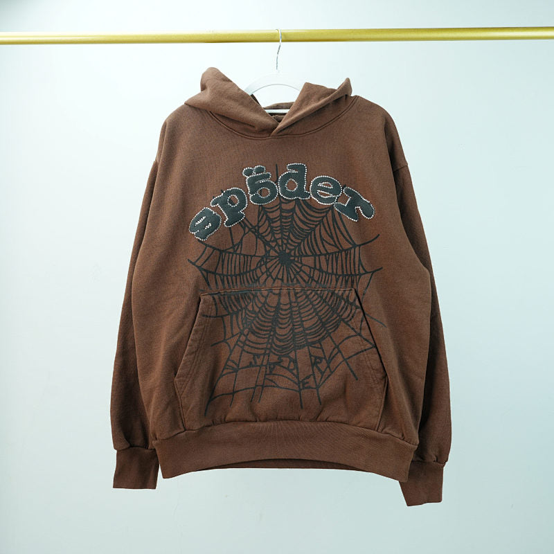 SP5DER BROWN Hoodie