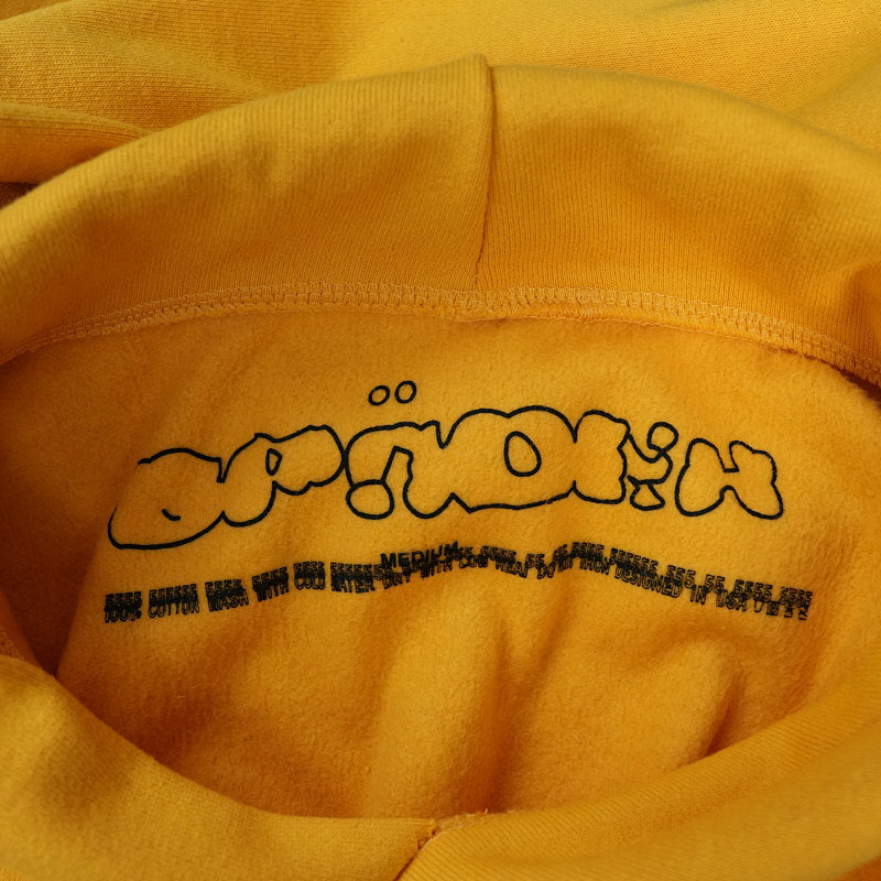 Sp5Der Logo Hoodie Yellow