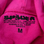 Sp5der P*NK Hoodie Pink