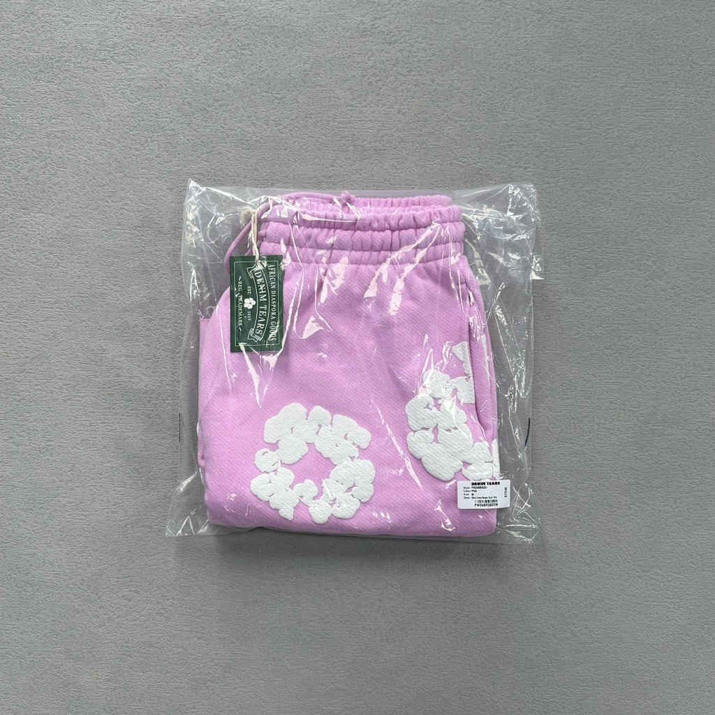 Denim Tears The Cotton Wreath Powder Sweatshorts
