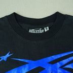 Hellstar Sports Core Logo Gel T-Shirt Royal Blue