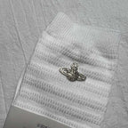 Vivienne Westwood Crew Socks - Gray/Tan/White/Black