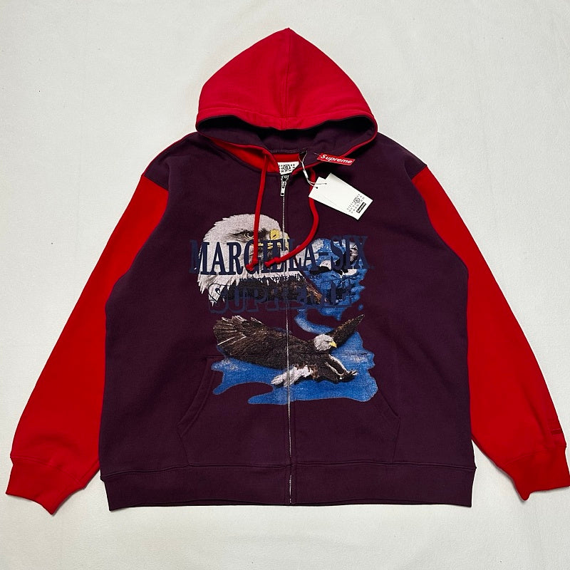 Supreme Eagle Graphic Zip Hoodie