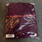 Sp5Der Nocturnal Highway Hoodie Dark Purple