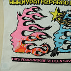 Hellstar Pixelt-Shirtwhite