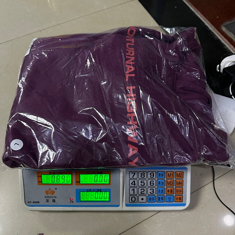 Sp5Der Nocturnal Highway Hoodie Dark Purple