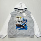 Supreme Eagle Graphic Zip Hoodie
