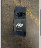 Graffiti Logo Crew Socks Twin Pack